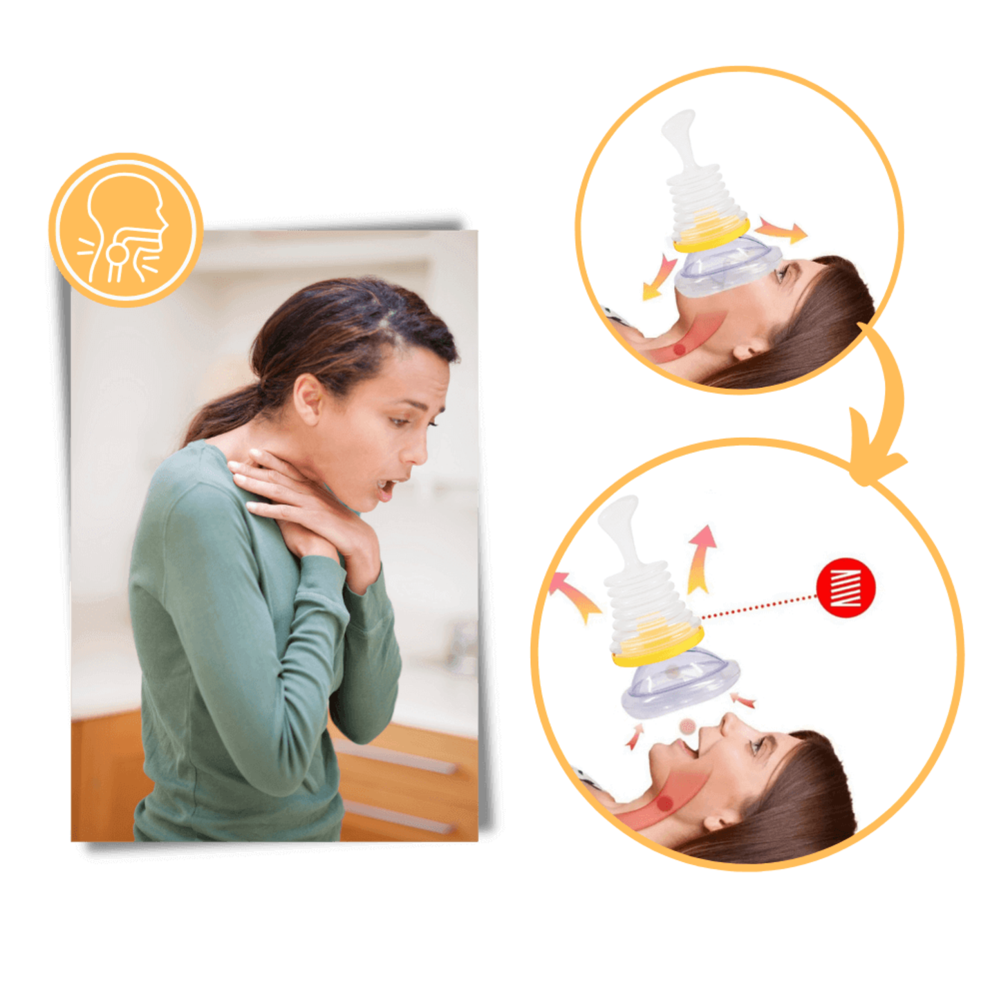 BreathRelief™ Anti-Choking Device