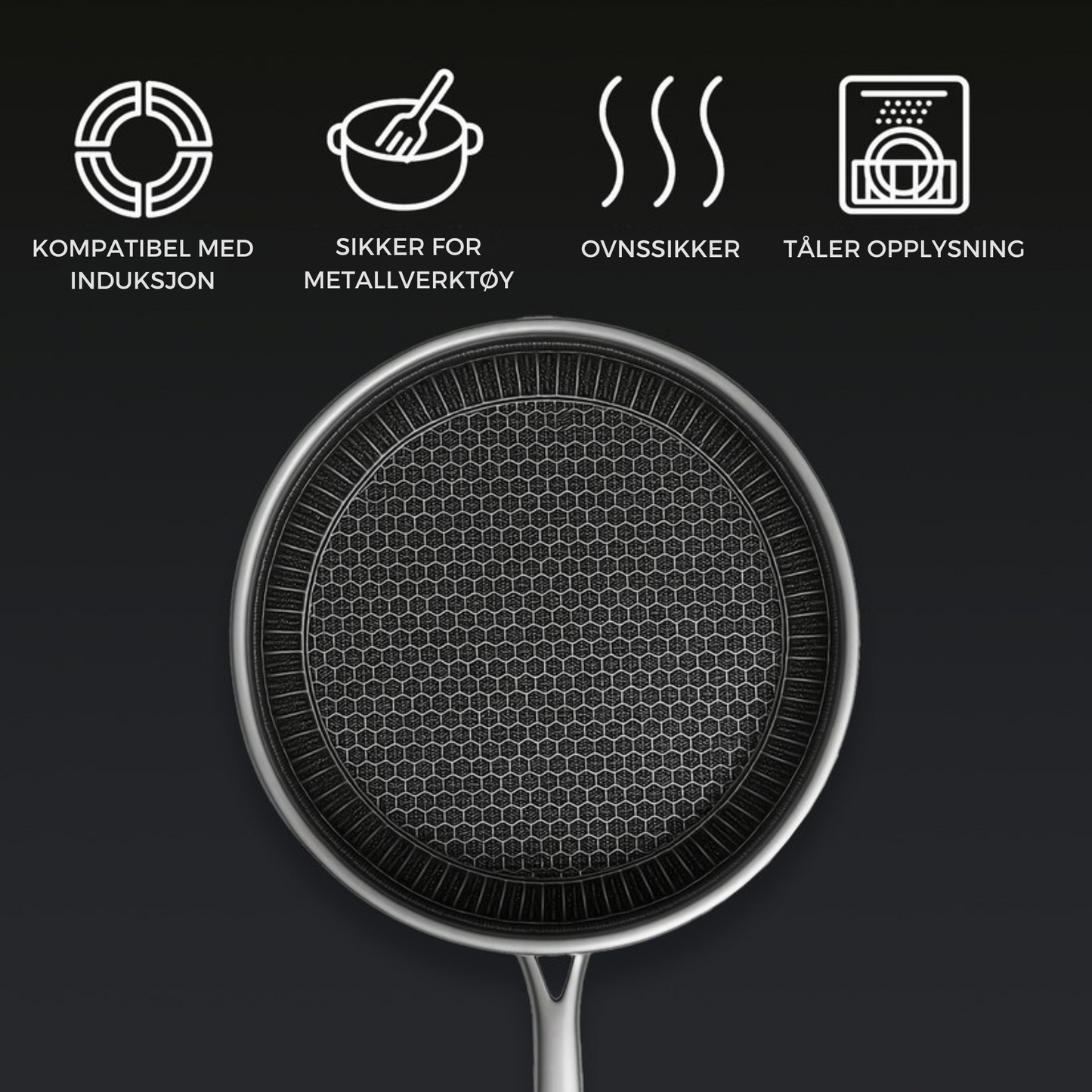 Nordpick hybridstekpanna